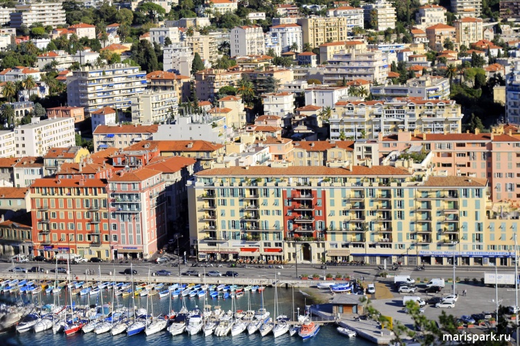 Cote d'Azur panorama 