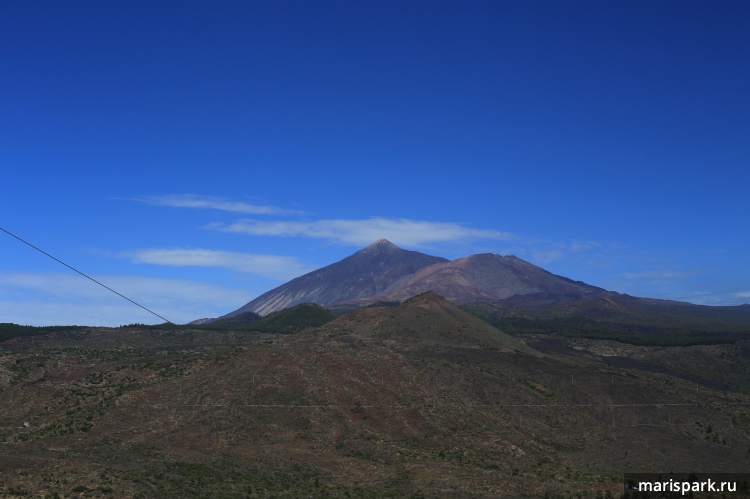 А с другой стороны - вид на вулкан Teide