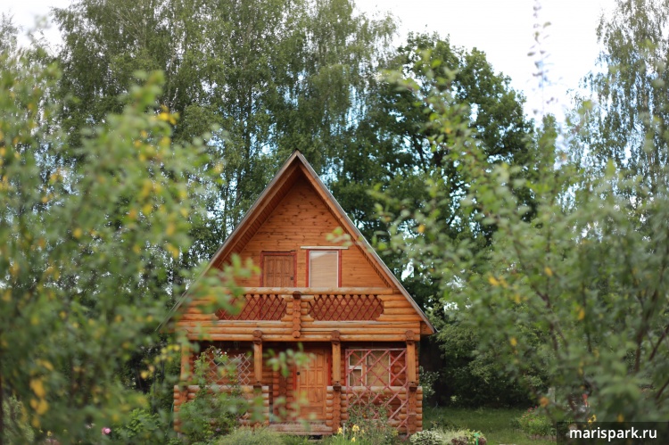 Типичный русский домик